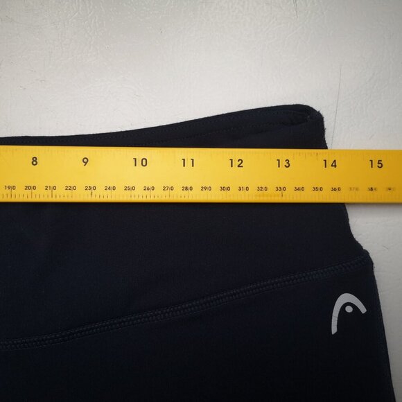 2 Pair of Head Ladies Size Medium Athletic Leggings 1Pair each of Black & Navy - Picture 8 of 10